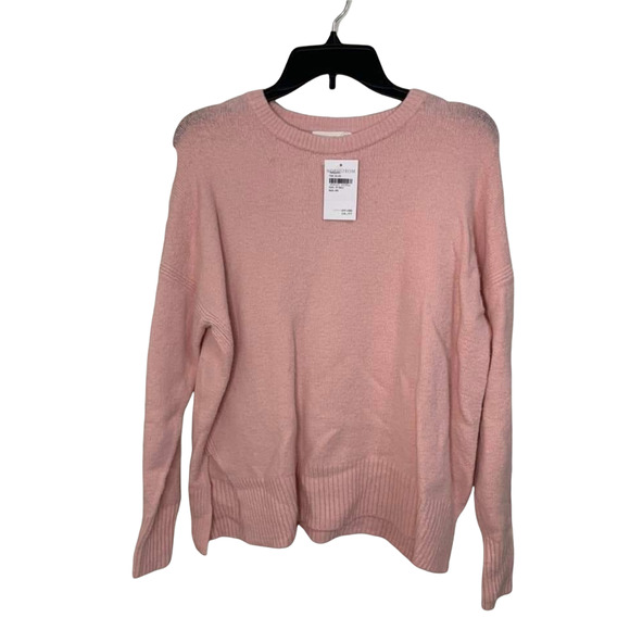 TREASURE & BOND Pink Silver Crew Neck Sweater in XXS NEW - Picture 1 of 5